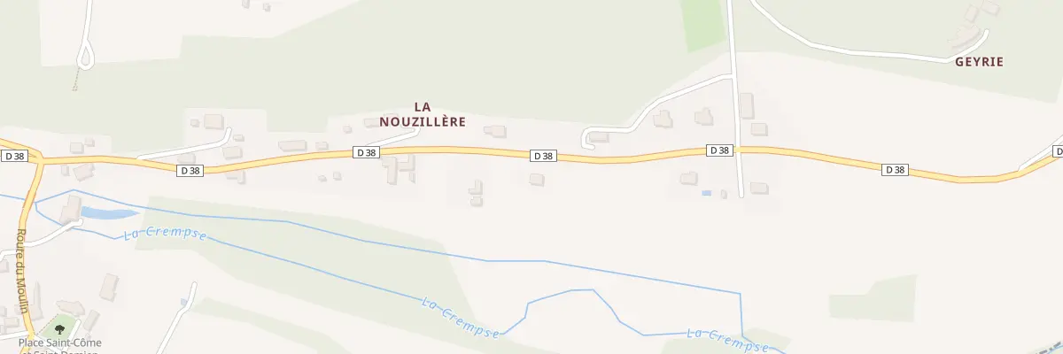 Plan du 20 Sous le Noyer à Bourgnac
