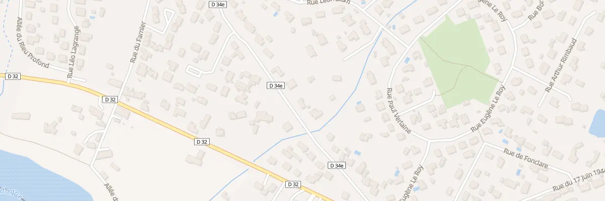 Plan du 16 Rue Salvador Allende à Prigonrieux