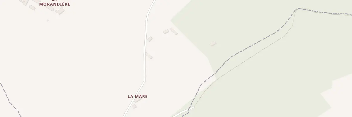 Plan du 112 La Mare à Ferrières-la-Verrerie