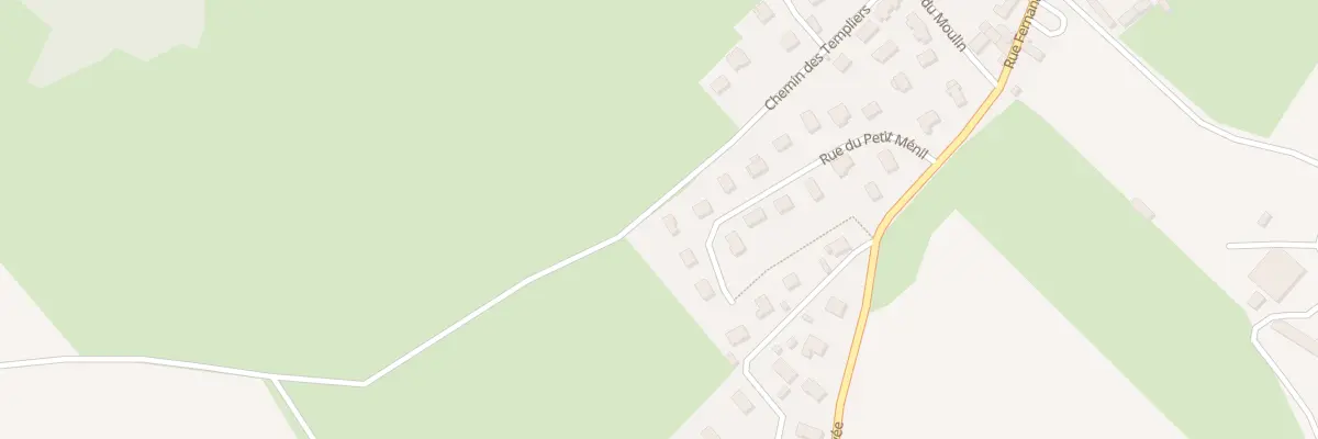Plan du 20 Rue du Petit Menil à Ganzeville