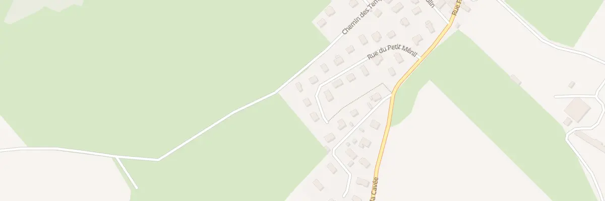 Plan du 22 Rue du Petit Menil à Ganzeville