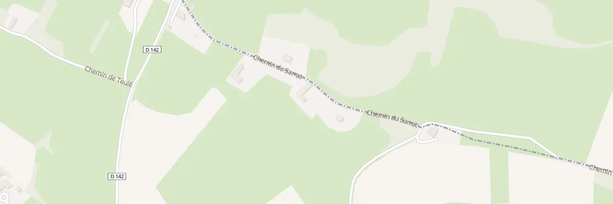 Plan du 290 Che du Sarrat à Saint-Arroman