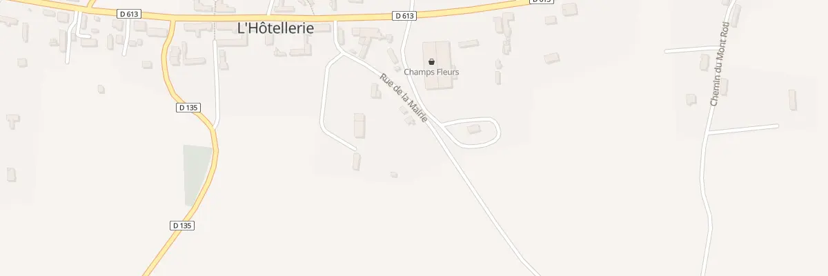 Plan du 88 Rue de la Mairie à L’Hôtellerie