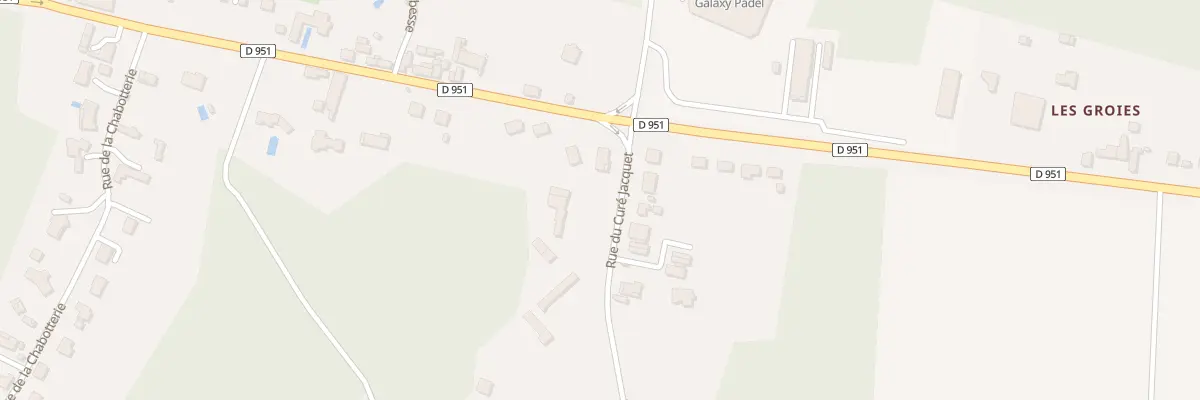 Plan du 685 Rue du Cure Jacquet à Mignaloux-Beauvoir
