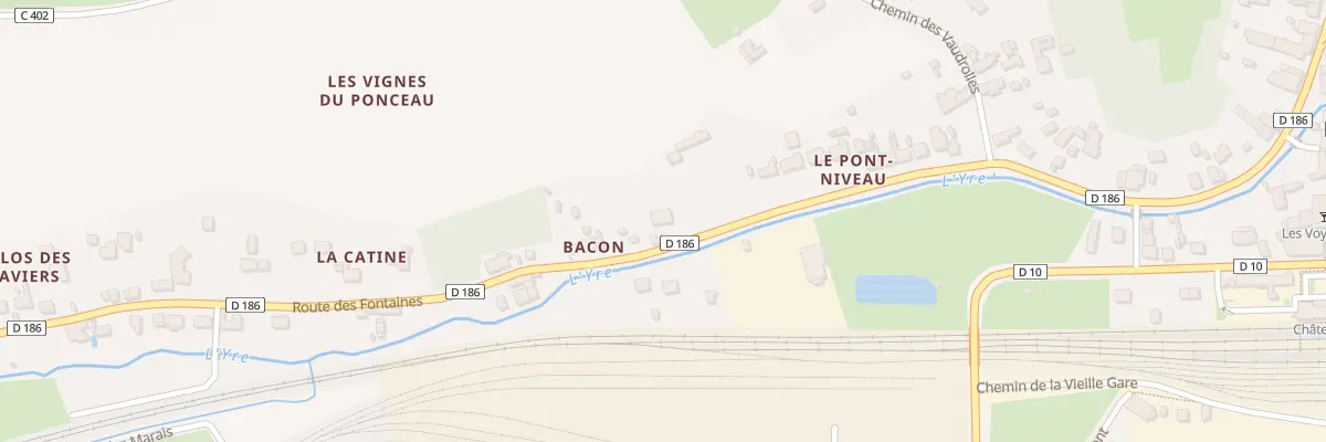 Plan du 56 Rte des Fontaines à Montval-sur-Loir