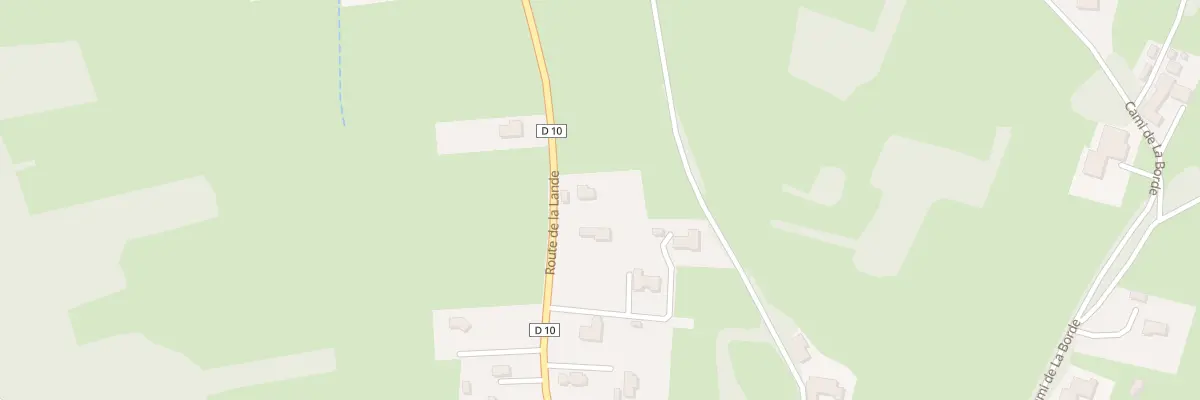 Plan du 41 Rte de la Lande à Clarens
