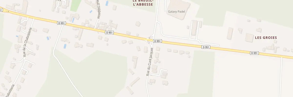 Plan du 723 Rue du Cure Jacquet à Mignaloux-Beauvoir