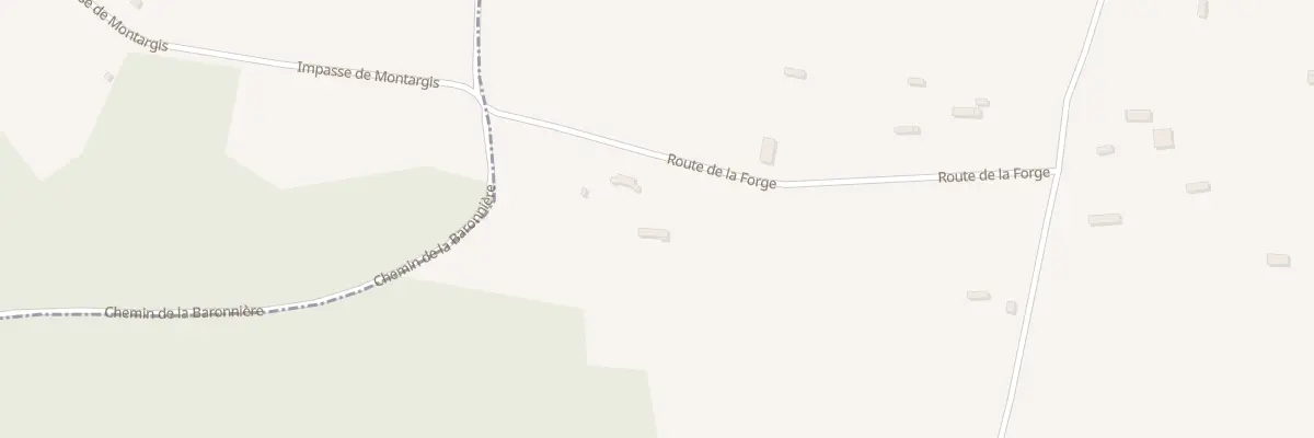 Plan du 3 La Forge à La Chapelle-Hareng