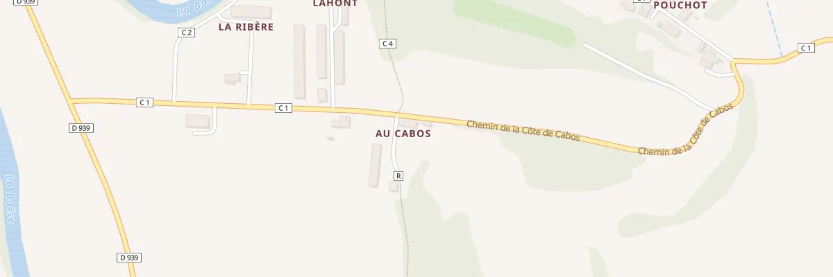 Plan du 5013 Au Cabos au Brouilh-Monbert