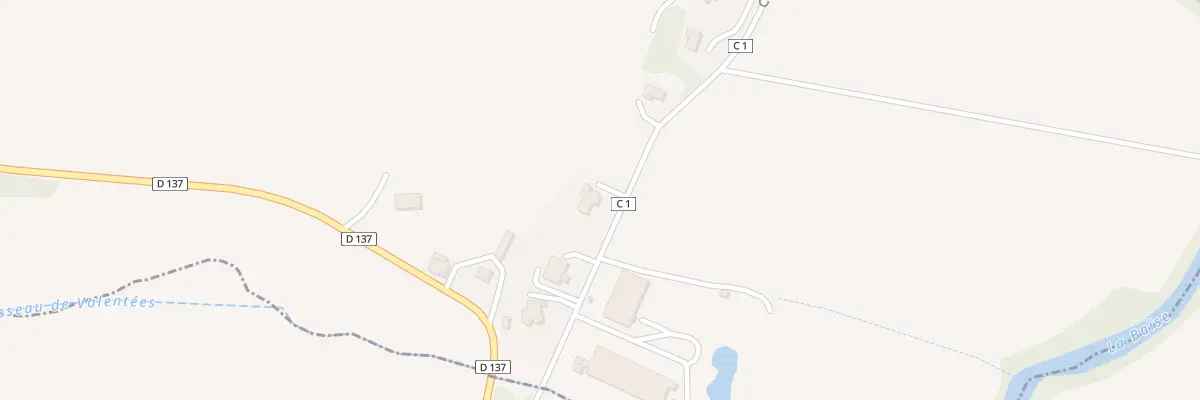 Plan du 2950 Che de la Baïse à Estipouy