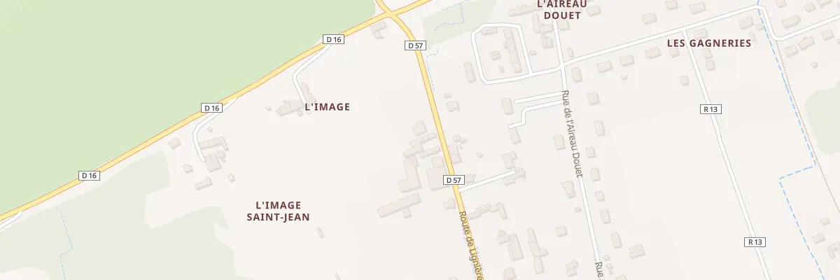 Plan du 2 Rte de Lignières à La Chapelle-aux-Naux