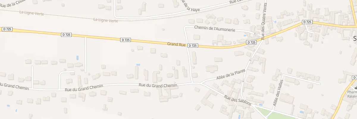 Plan du 2B Rue du Grand Chemin à Scorbé-Clairvaux