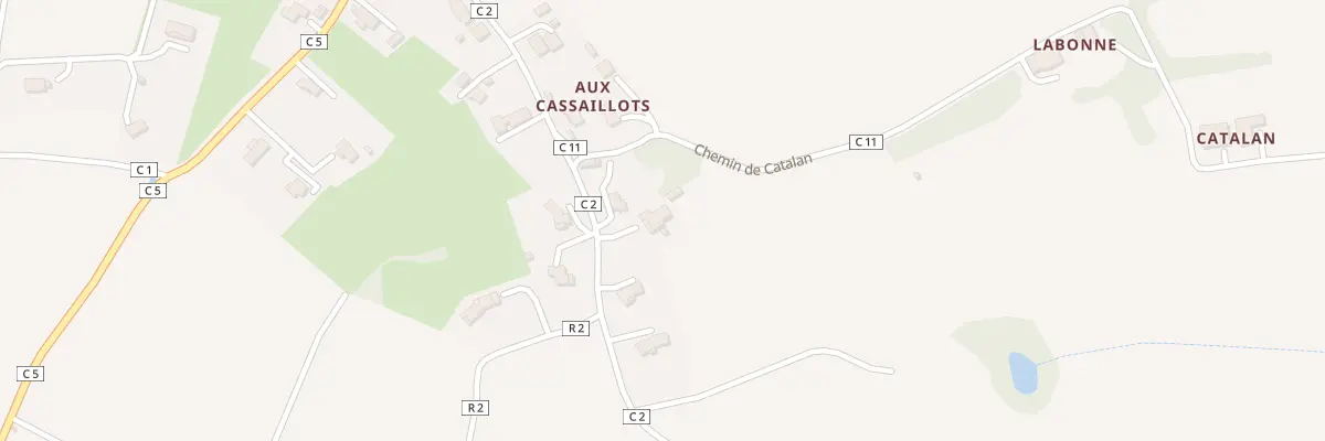 Plan du 295 Chem de Larrouy à Maignaut-Tauzia