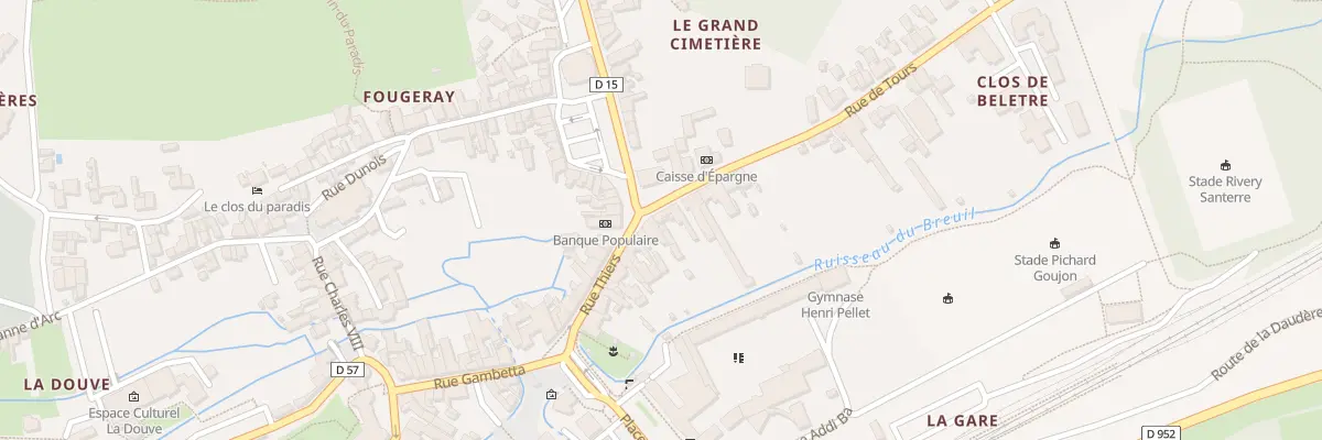 Plan du 4 Rue de Tours à Langeais