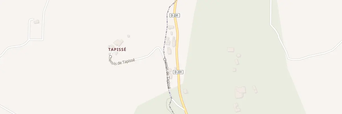 Plan du 1045 Rte du Courant à Bazens