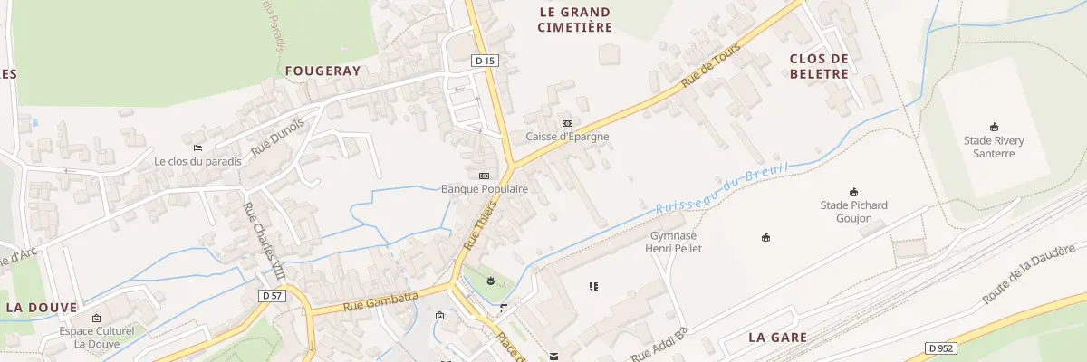 Plan du 6 Rue de Tours à Langeais