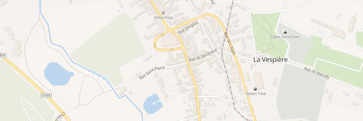 Plan du 8 Rue Croix aux Lyonnais à Orbec