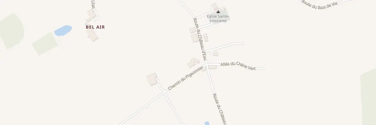 Plan du 12 Che du Pigeonnier à Saint-Julien-Innocence-Eulalie