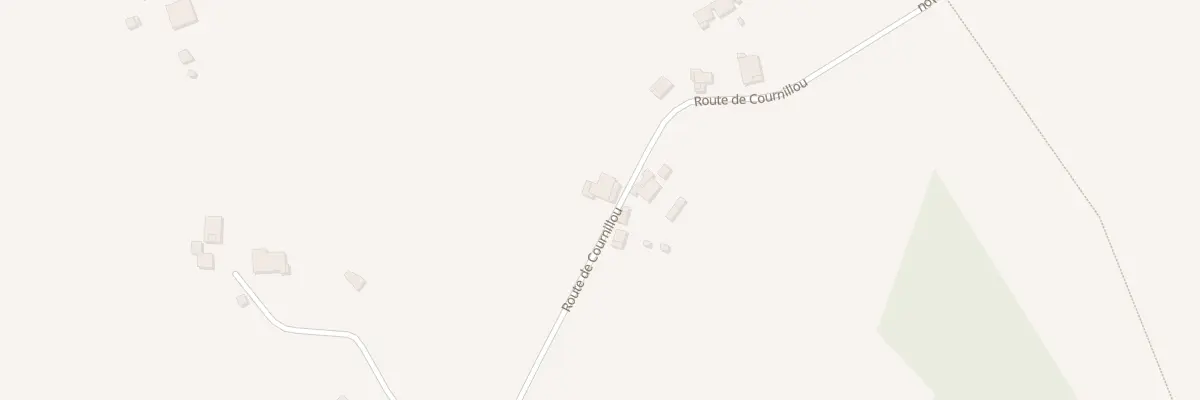 Plan du 687 Rte de Cournillou à Lavergne
