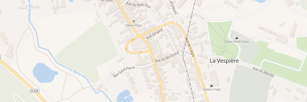 Plan du 21 Rue Croix aux Lyonnais à Orbec