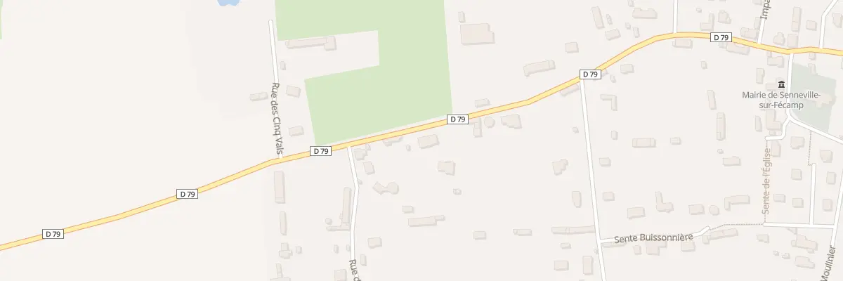 Plan du 183 Rte de la Chapelle à Senneville-sur-Fécamp