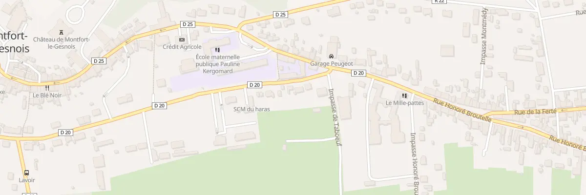 Plan du 7 Rue du Haras à Saint-Mars-la-Brière