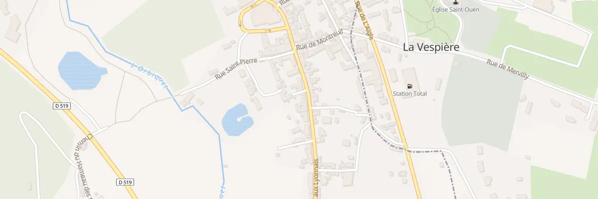 Plan du 22 Rue Croix aux Lyonnais à Orbec