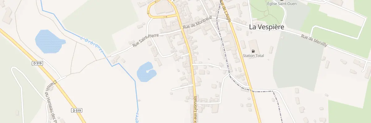 Plan du 24 Rue Croix aux Lyonnais à Orbec