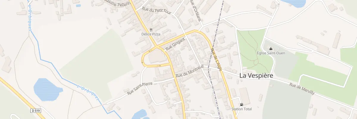 Plan du 15 Rue Croix aux Lyonnais à Orbec