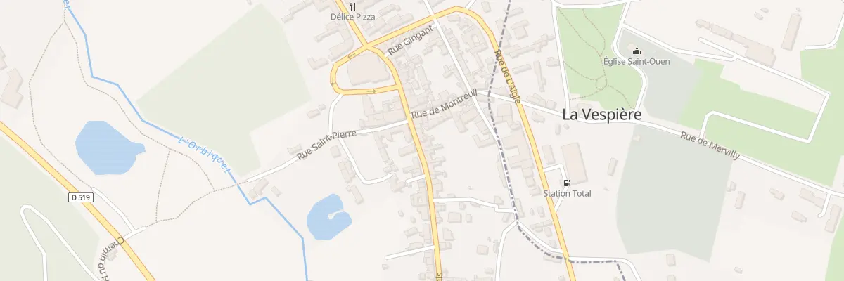 Plan du 35 Rue Croix aux Lyonnais à Orbec