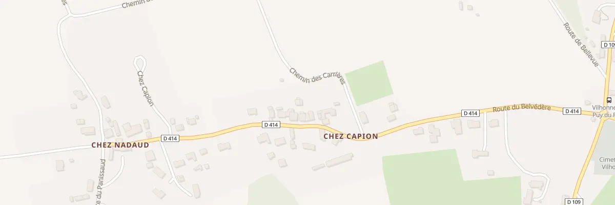 Plan du 10 Rte du Belvedere à Moulins-sur-Tardoire