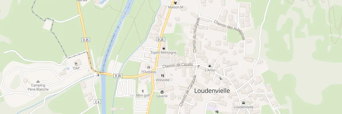Plan du 14 Che de Cazalis à Loudenvielle