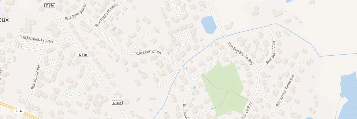 Plan du 2 Rue Jean Moulin à Prigonrieux