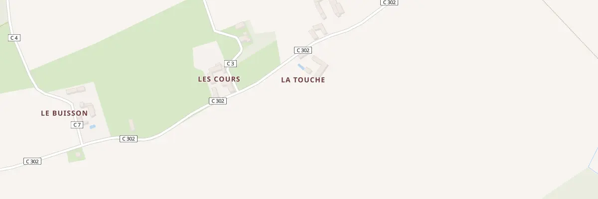Plan du 55 La Touche à Courcoué