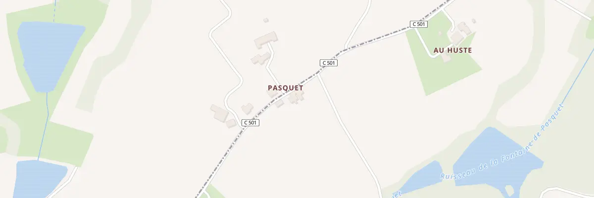 Plan du 1074 Rte de Pasquet à Calignac