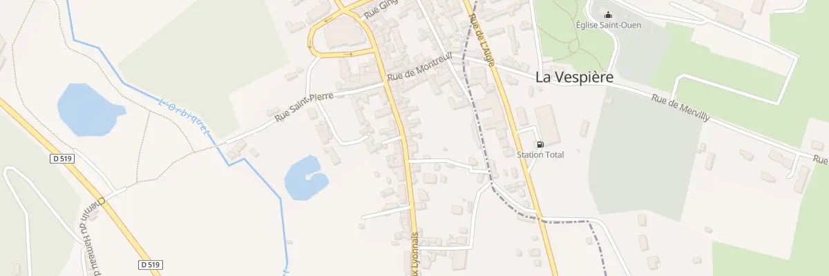 Plan du 47 Rue Croix aux Lyonnais à Orbec