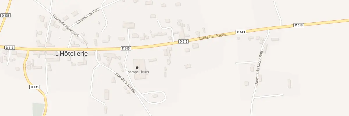 Plan du 5062 Le Bourg à L’Hôtellerie