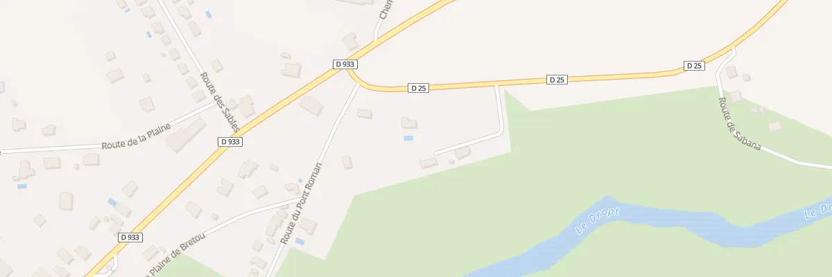 Plan du 116 Rte d’Issigeac à Eymet