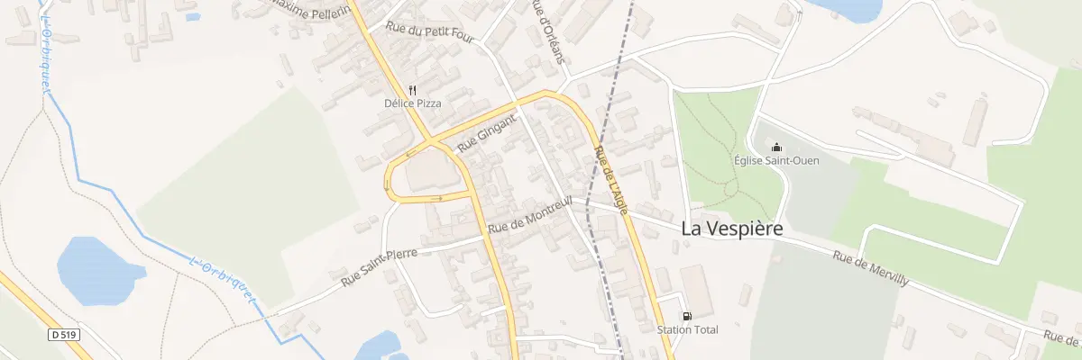 Plan du 28 Rue du Petit Four à Orbec
