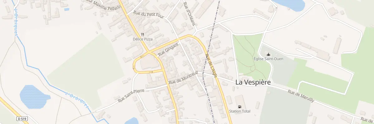Plan du 26 Rue du Petit Four à Orbec