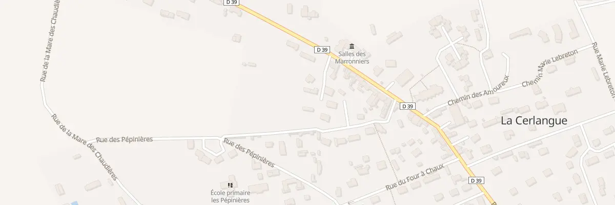 Plan du 115 Rte de Saint-Romain à La Cerlangue