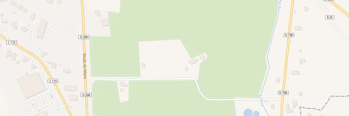 Plan du 12 Rte du Mans à Luceau