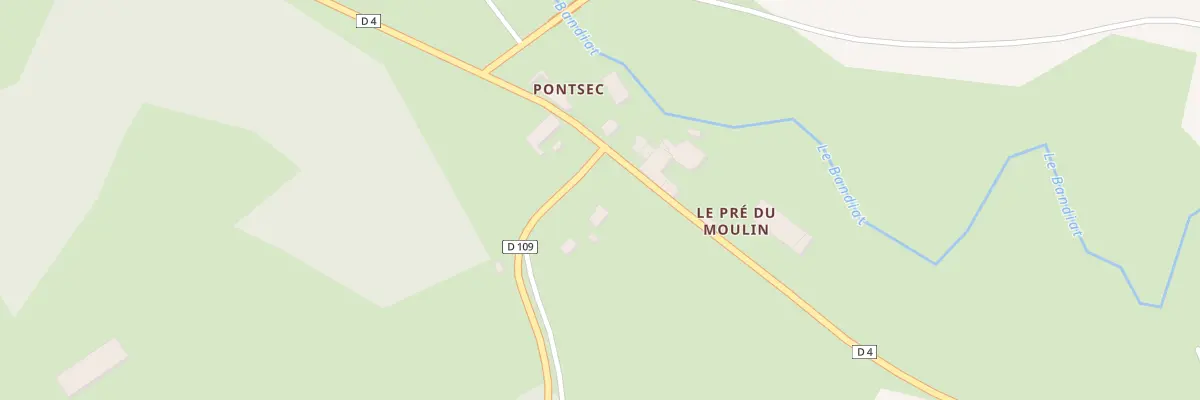 Plan du 37 Rte du Champ du Lac à Saint-Germain-de-Montbron