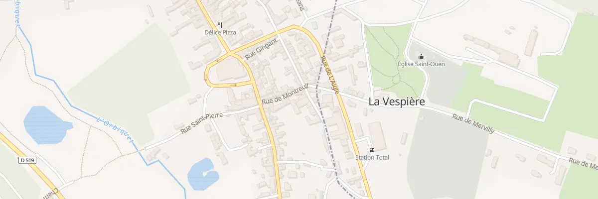 Plan du 34 Rue du Petit Four à Orbec