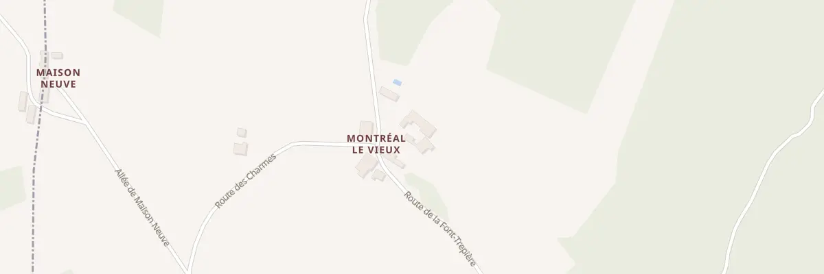Plan du 23 Montreal Le Vieux à Église-Neuve-d’Issac