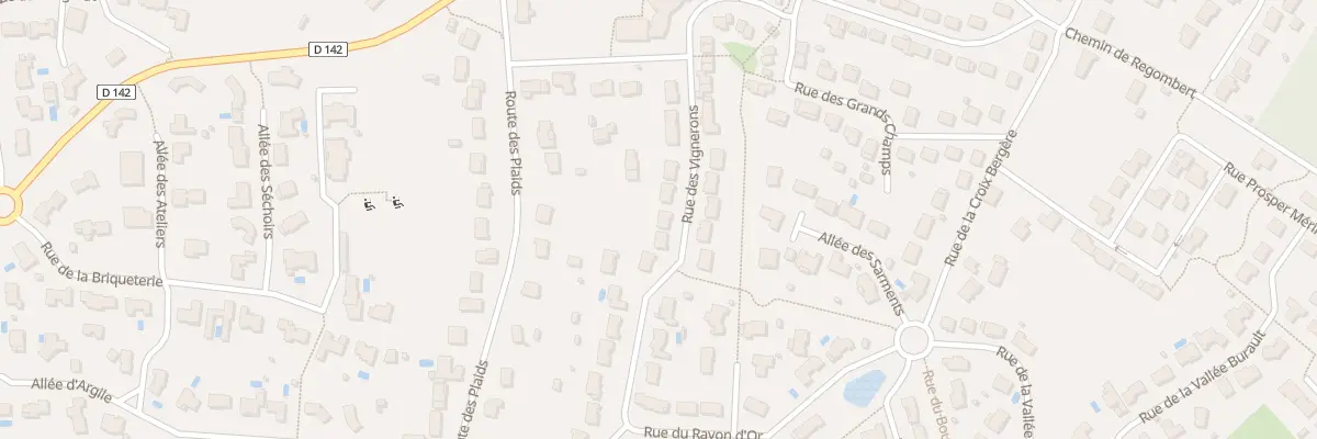 Plan du 10 Rue des Vignerons à Nouaillé-Maupertuis