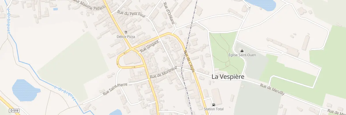Plan du 41 Rue du Petit Four à Orbec