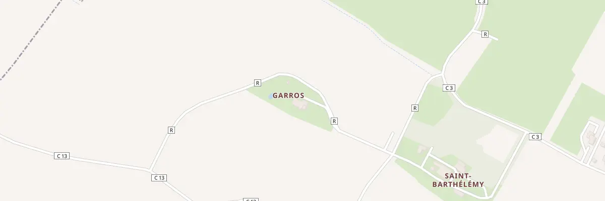 Plan du 580 Rte de Saint-Barthélémy à Francescas
