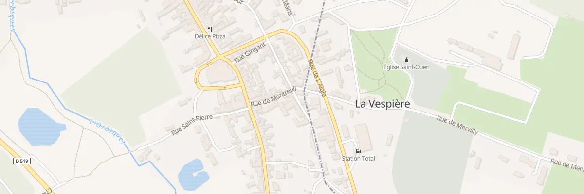 Plan du 32 Rue du Petit Four à Orbec