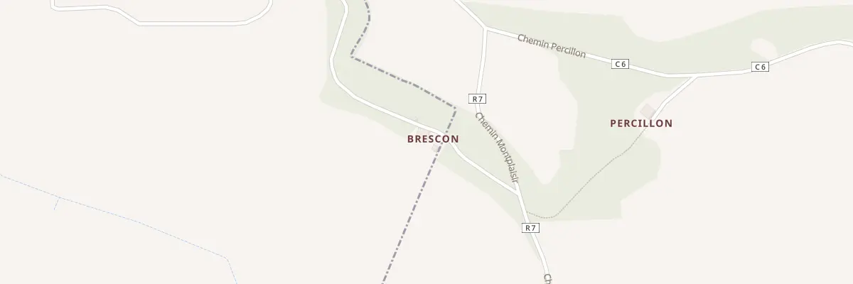 Plan du 5054 Brescon à Beaucaire